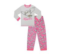 Harry Potter Hedwig I Got My Letter From Hogwarts - Pijama largo para niñas, color rosa y blanco, rosa, 10-11 años