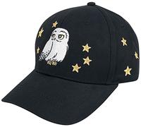 Harry Potter Hedwig Mujer Gorra Negro 100% algodón