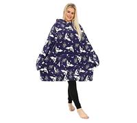 Harry Potter Hedwig Take Me Back To Hogwarts - Sudadera con capucha para mujer, color azul