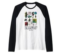 Harry Potter Herbology Textbook Camiseta Manga Raglan