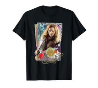 Harry Potter Hermione Colorful Paper Collage Camiseta
