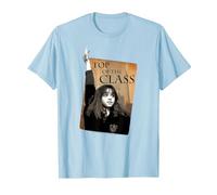 Harry Potter Hermione Top of The Class Camiseta, Hombre, Azul Bebé, L