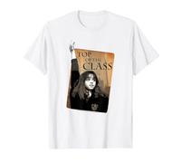 Harry Potter Hermione Top of The Class Camiseta, Hombre, Blanco, S