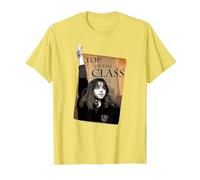 Harry Potter Hermione Top of The Class Camiseta, Hombre, Limón, L