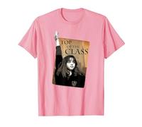 Harry Potter Hermione Top of The Class Camiseta, Hombre, Rosado, S
