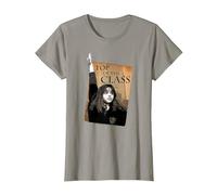 Harry Potter Hermione Top of The Class Camiseta, Mujer, Pizarra, S