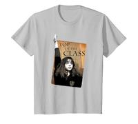 Harry Potter Hermione Top of The Class Camiseta, Niños, Plata, 10 años