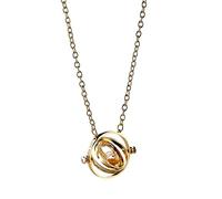 Harry Potter Hermione's Time Turner Mujer Collar Dorado Aleación de Zinc