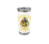 Harry Potter Hogwarts Alumni Crest Logo Vaso térmico de acero inoxidable de doble pared