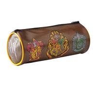 Pyramid International HARRY POTTER Zip Up Pencil Case HP Logo and House Crests -