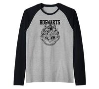 Harry Potter Hogwarts Athletic Camiseta Manga Raglan