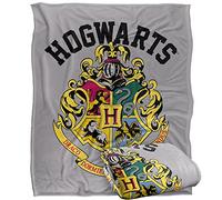Harry Potter Hogwarts Crest Manta súper Suave con Tacto Sedoso - 152 x 127 cm