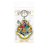 Harry Potter Hogwarts Crest Rubber Portachiavi Pyramid