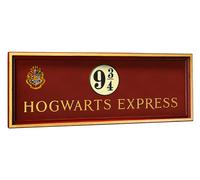 Harry Potter Hogwarts Express Letrero Pista 9 3/4 Noble Collections