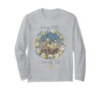 Harry Potter Hogwarts Family Trip Watercolour Manga Larga