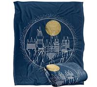 HARRY POTTER Hogwarts Full Moon Line Officially Licensed Silky Touch Super Soft Throw Blanket 152 x 127 cm