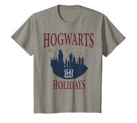 Harry Potter Hogwarts In The Snow Navidad Camiseta