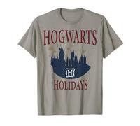Harry Potter Hogwarts In The Snow Navidad Camiseta