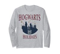 Harry Potter Hogwarts In The Snow Navidad Manga Larga