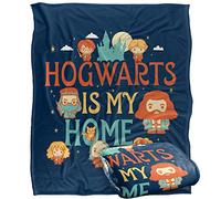 Harry Potter Hogwarts Is My Home Manta súper Suave con Tacto Sedoso - 152 x 127 cm
