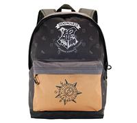 Harry Potter Hogwarts-Mochila HS Fan, Negro, 30 x 43 cm, Capacidad 22 L