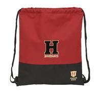 HARRY POTTER HOGWARTS - Mochila Saco Plano Grande, Mochila, Ideal para Niños de Diferentes Edades, Cómoda y Versátil, Calidad y Resistencia, 35x40 cm