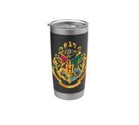 Harry Potter Hogwarts School Crest Vaso térmico de acero inoxidable de doble pared