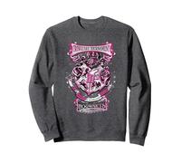 Harry Potter Hogwarts Triwizard Tournament Sudadera, Unisex para Adultos, Jaspeado Oscuro, M