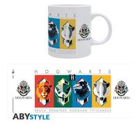 Harry Potter House, ' Crests Simple Taza Cerámica Taza 320ml. Abystyle