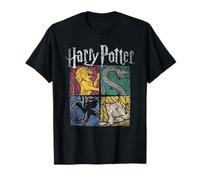 Harry Potter House Squares Camiseta
