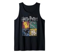 Harry Potter House Squares Camiseta sin Mangas