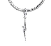 Harry Potter HPSC001-SC - Abalorio deslizante de plata de ley con elementos de cristal Swarovski