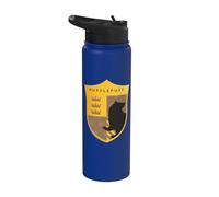 Harry Potter Hufflepuff Four Square Shield Crest Stainless Steel Insulated Water Bottle