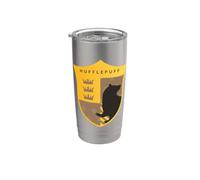 Harry Potter Hufflepuff Four Square Shield Crest Vaso térmico de acero inoxidable de doble pared