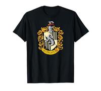 Harry Potter Hufflepuff House Crest Camiseta