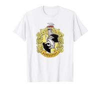 Harry Potter Hufflepuff Rough Crest Camiseta