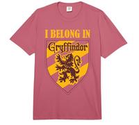 Harry Potter I Belong In Gryffindor Comfort Colors Adult Heavyweight T-Shirt