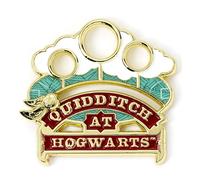 Harry potter insignia con alfiler quidditch (dorado)
