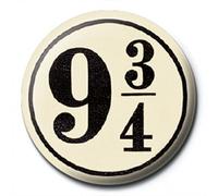 HARRY POTTER Insignia de 9 3/4.