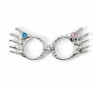 HARRY POTTER Insignia oficial de Harry Potter Luna gafas, talla única, Zinc, Sin piedras preciosas