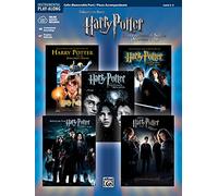 Harry Potter Instrumental Solos for Strings (Movies 1-5), Cello Book & Online Audio/Software, Level 2-3 Cello / Piano Accompaniment(Pop Instrumental Solo Series): Movies 1-5 Piano