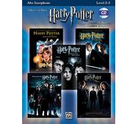 Harry potter - instrumental solos (movies 1-5) - alto saxophone +cd (Harry Potter Instrumental Solos (Movies 1-5): Level 2-3)