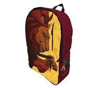 Harry Potter (Intricate Houses Gryffindor Mochila, Unisex Adulto, marrón/Amarillo, One Size