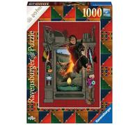 Ravensburger Puzzle, Puzzle 1000 Piezas, Harry Potter y el Cáliz de Fuego, Book Edition, Puzzle Harry Potter, Ilustraciones Minalima, Rompecabezas