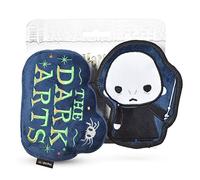 Harry Potter Juego de 2 Juguetes para Perros de 6 Pulgadas You Know Who - Figura de Peluche y Artes oscuras, Juguete Plano Oficial para Mascotas y Accesorios | Juguete para Perros Voldemort