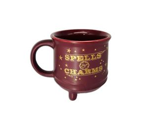 Harry Potter Kessel - Taza (diseño de Spells and Charm Design), en caja de regalo, 325 ml, producto oficial, color marrón