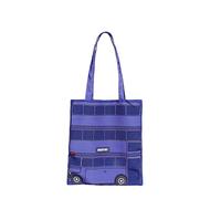 Harry Potter Knight Bus-Bolsa de la Compra Shopping Bag, Lila, 33 x 40 cm