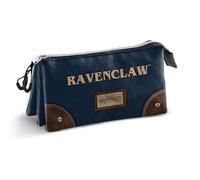 Harry Potter Legacy Ravenclaw - Estuche Triple, Azul, 23 x 11 cm