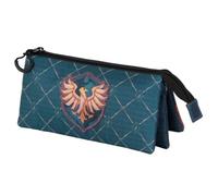 Harry Potter Legacy Ravenclaw - Estuche Triple, Azul, 23 x 11 cm