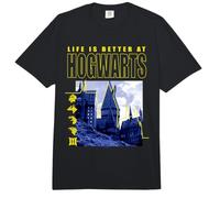 Harry Potter Life Is Better At Hogwarts Comfort Colors Adult Heavyweight T-Shirt